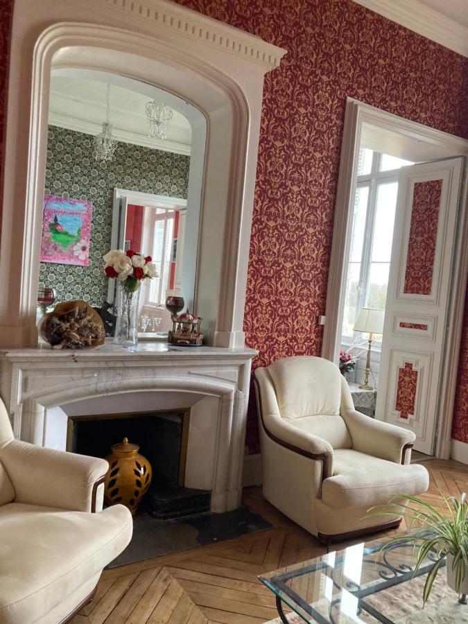 Chateau De La Bouchatte Chambre Les Roses Chazemais Exteriér fotografie